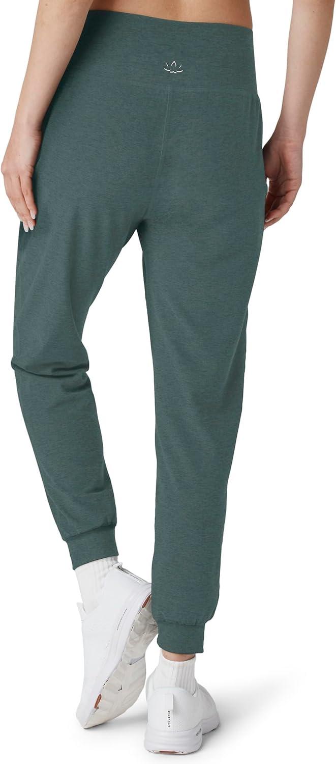 image:imageBeyond Yoga Womens Spacedye Midi JoggerStorm Heather