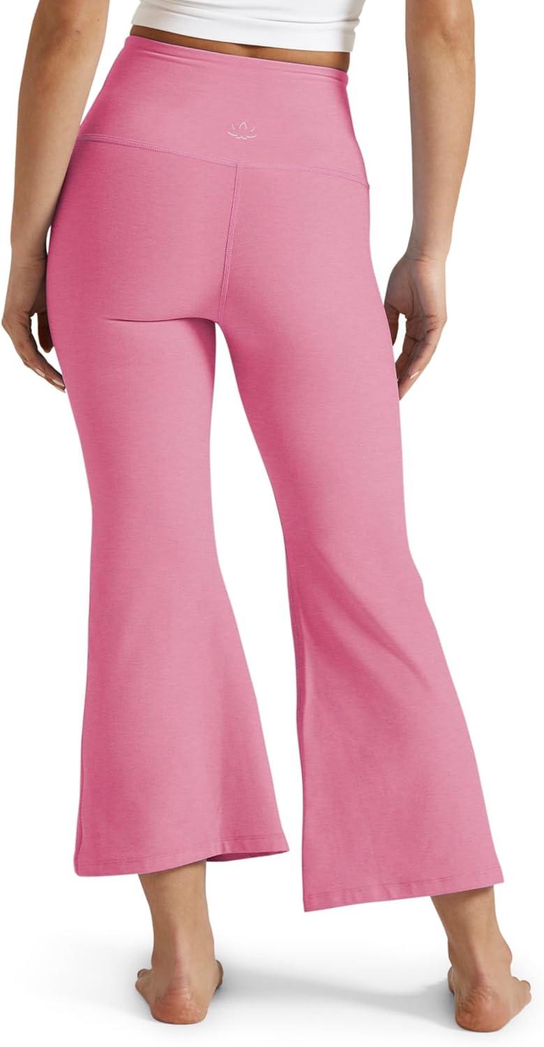 image:imageBeyond Yoga Womens Spacedye Retro Cropped PantsPink Bloom Heather