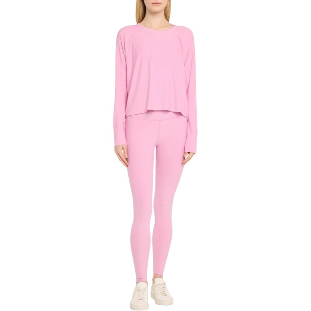 image:imageBeyond Yoga Womens Featherweight Daydreamer PulloverPink Haze Heather