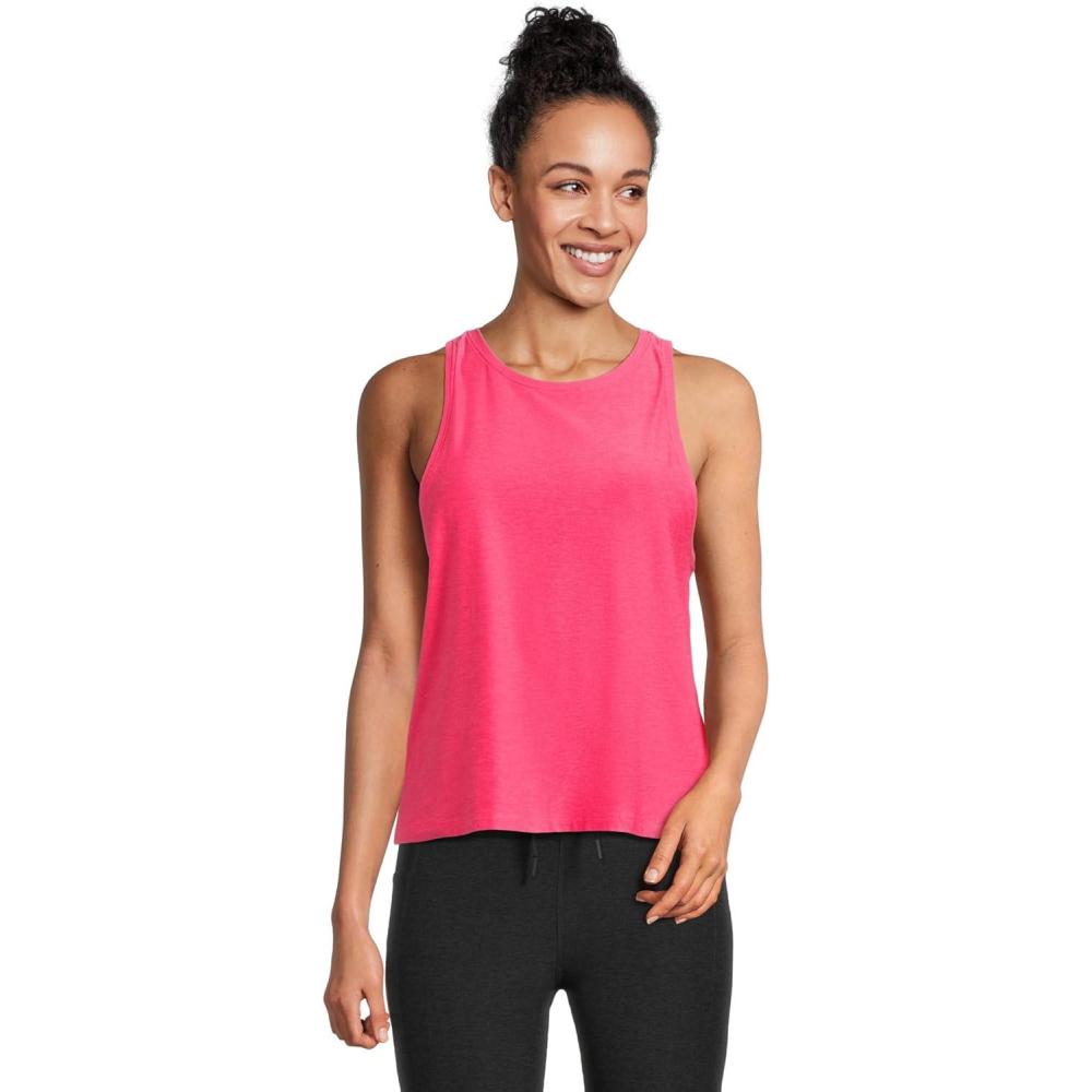 image:imageBeyond Yoga Womens Featherweight Rebalance TankVivid Pink Heather