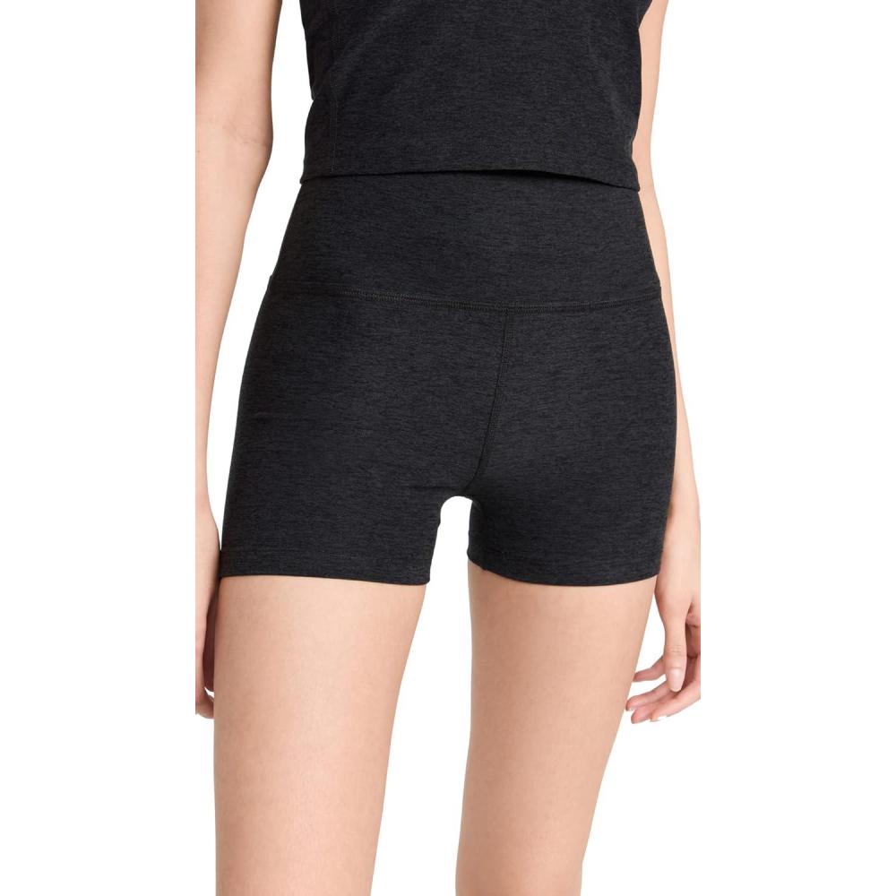 image:imageBeyond Yoga Womens Spacedye Keep Pace 3quot ShortsDarkest Night