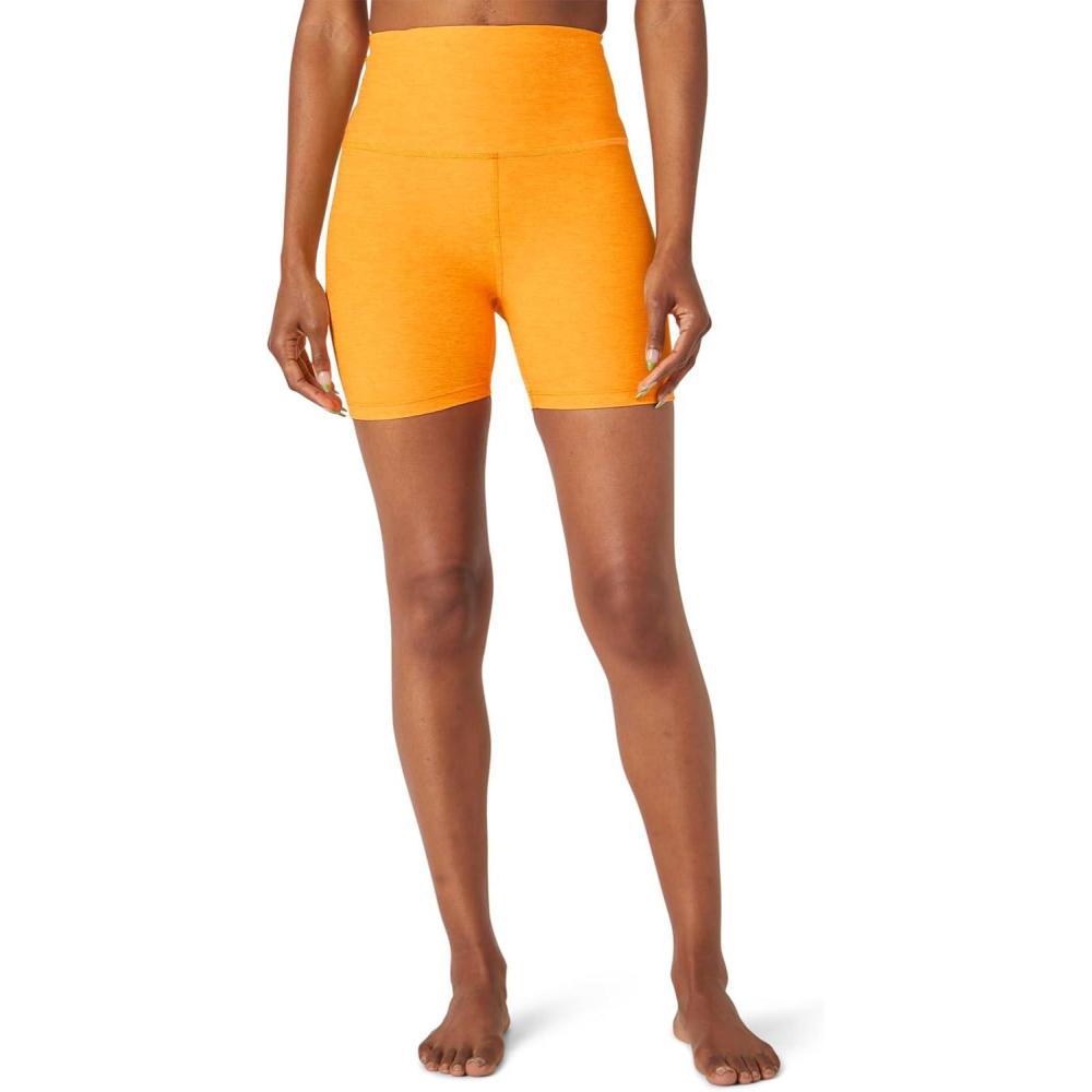 image:imageBeyond Yoga Womens Spacedye Keep Pace 5quot ShortMango Pop Heather