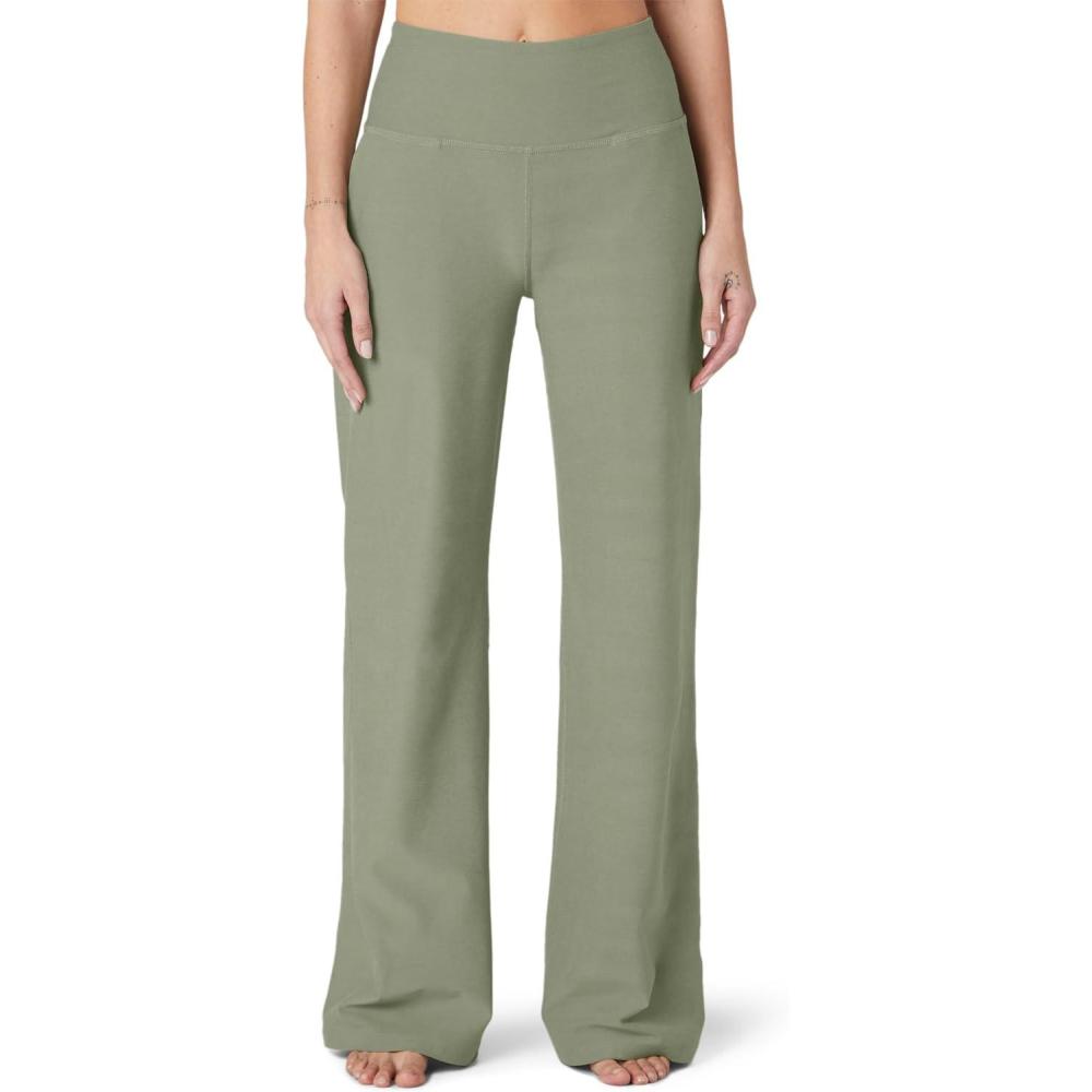 image:imageBeyond Yoga Womens Spacedye Laid Back PantGrey Sage Heather