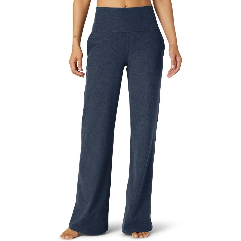 image:imageBeyond Yoga Womens Spacedye Laid Back PantNocturnal Navy