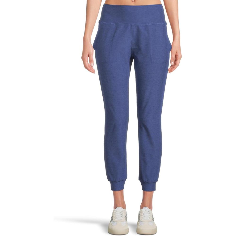 image:imageBeyond Yoga Womens Spacedye Midi JoggerEternal Blue Heather