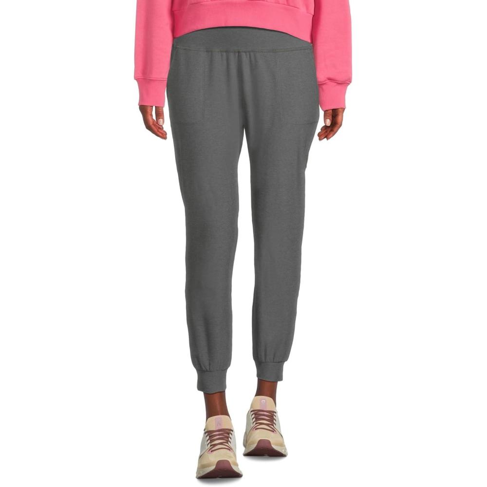 image:imageBeyond Yoga Womens Spacedye Midi JoggerTrue Gray Heather