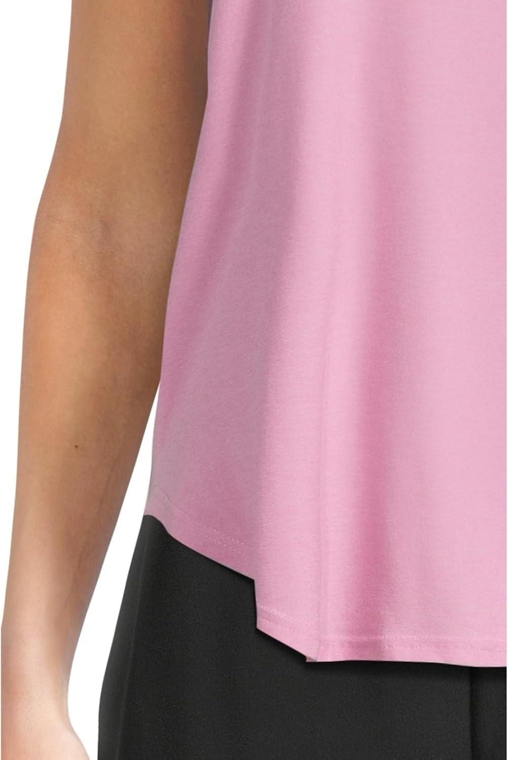 image:imageBeyond Yoga Womens Featherweight On The Down Low TeePink Haze Heather