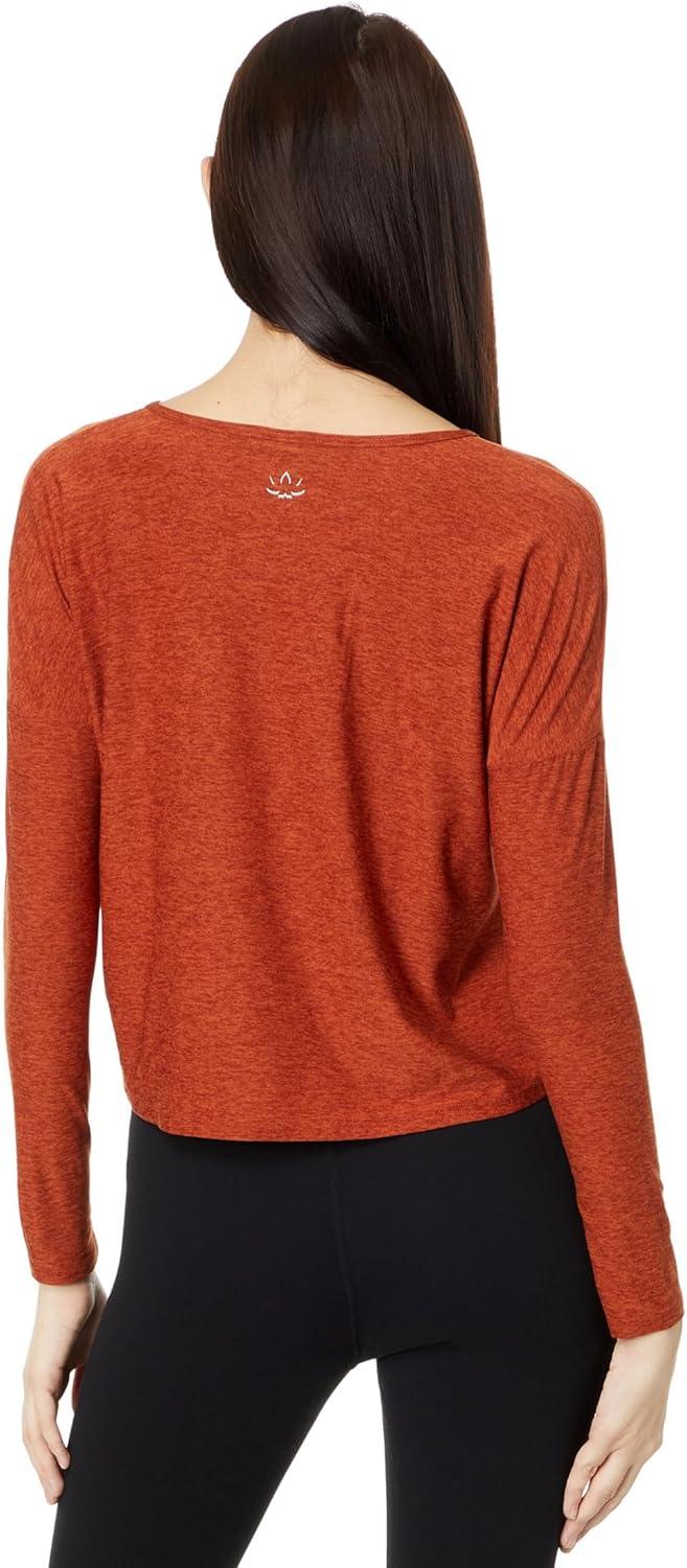 image:imageBeyond Yoga Womens Morning Light PulloverDeep TerracottaSpice