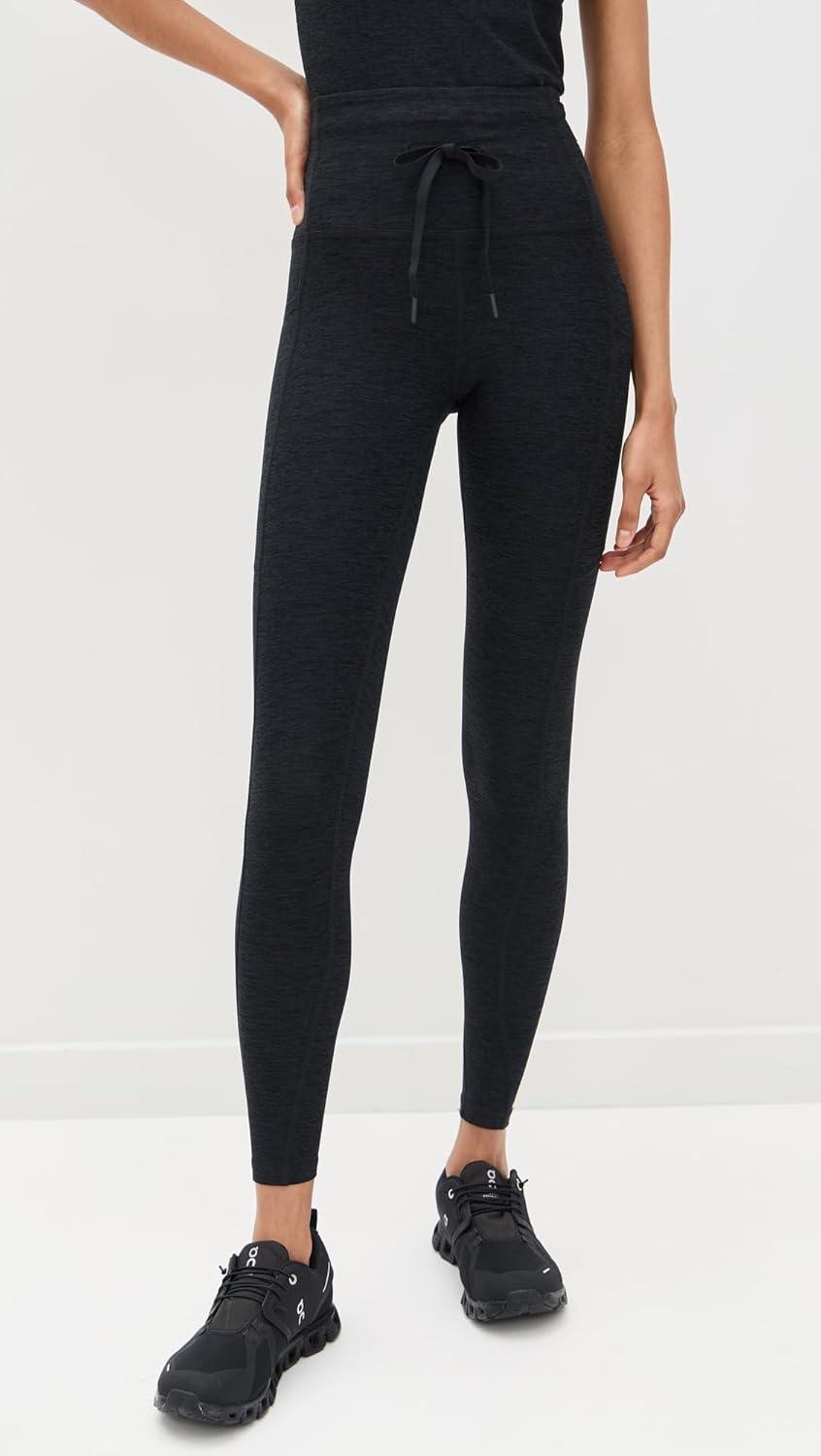 image:imageBeyond Yoga Womens Spacedye Go Pocket Midi LeggingDarkest Night