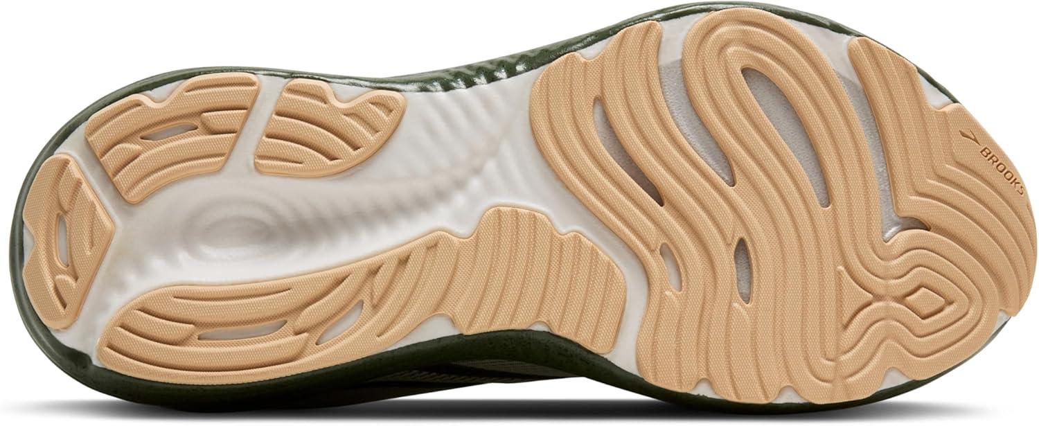 image:imageBrooks Mens Glycerin 22 Neutral Running ShoeBeetleCeladonIvory