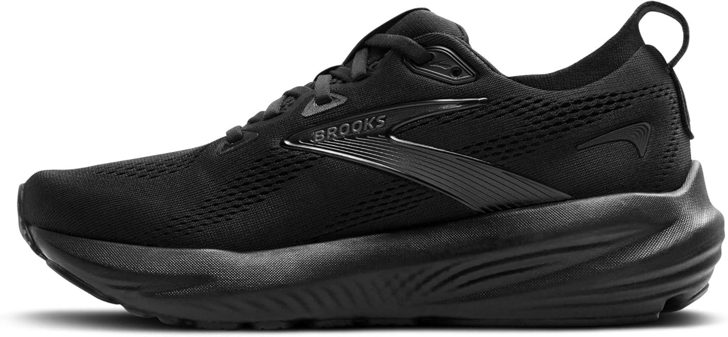 image:imageBrooks Mens Glycerin 22 Neutral Running ShoeBlackBlackEbony