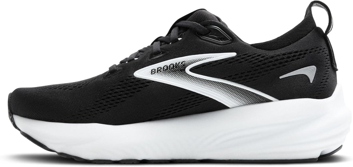 image:imageBrooks Mens Glycerin 22 Neutral Running ShoeBlackGreyWhite