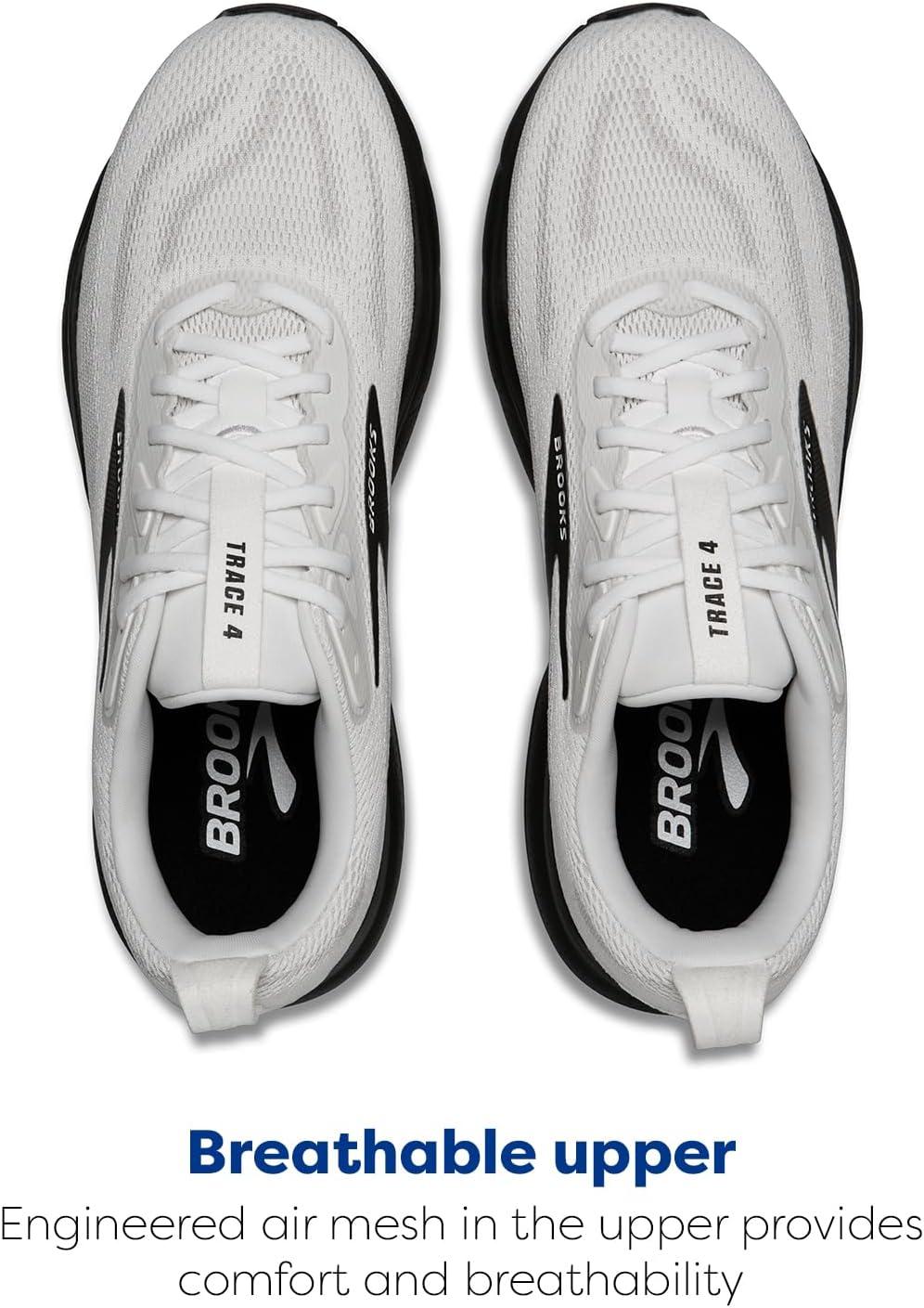 image:imageBrooks Mens Glycerin 22 Neutral Running ShoeBright WhiteOysterBlack