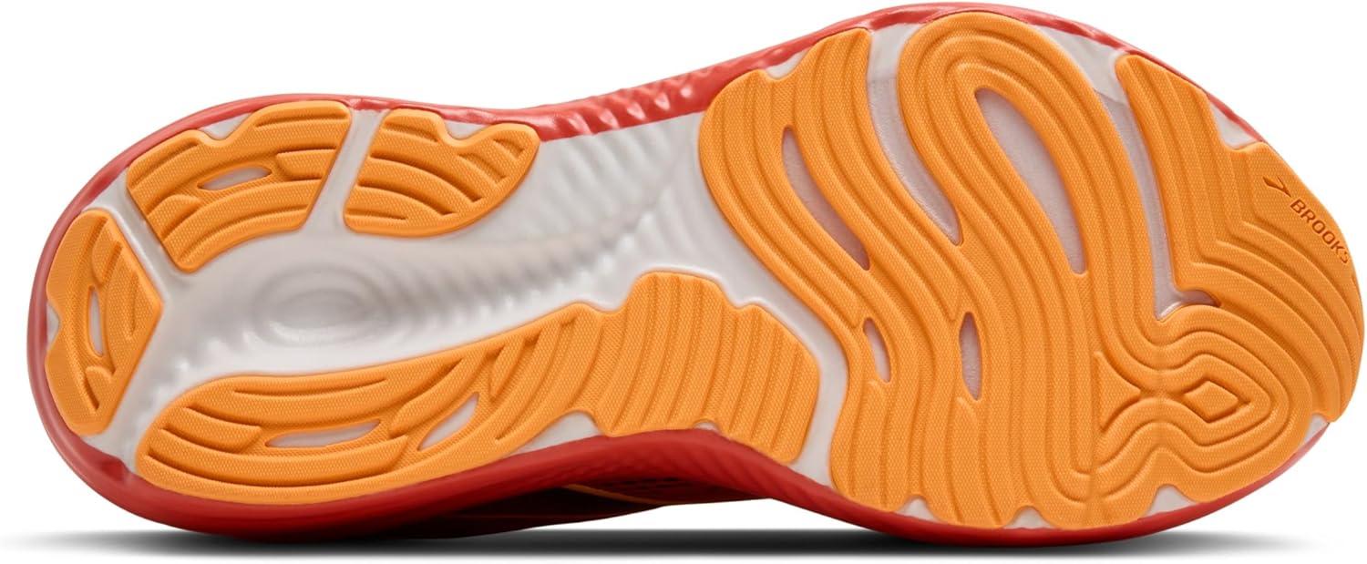 image:imageBrooks Mens Glycerin 22 Neutral Running ShoeBurnt SiennaEbonyOrange