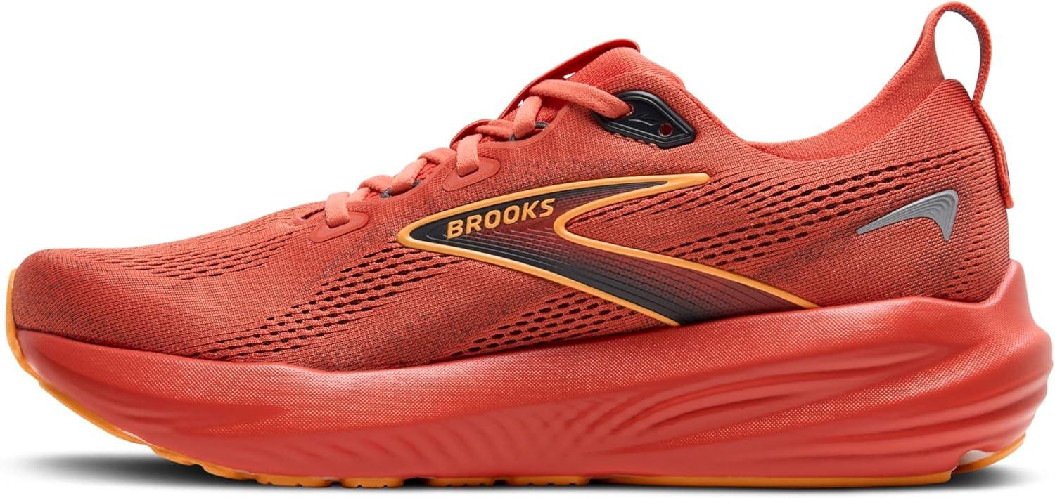 image:imageBrooks Mens Glycerin 22 Neutral Running ShoeBurnt SiennaEbonyOrange