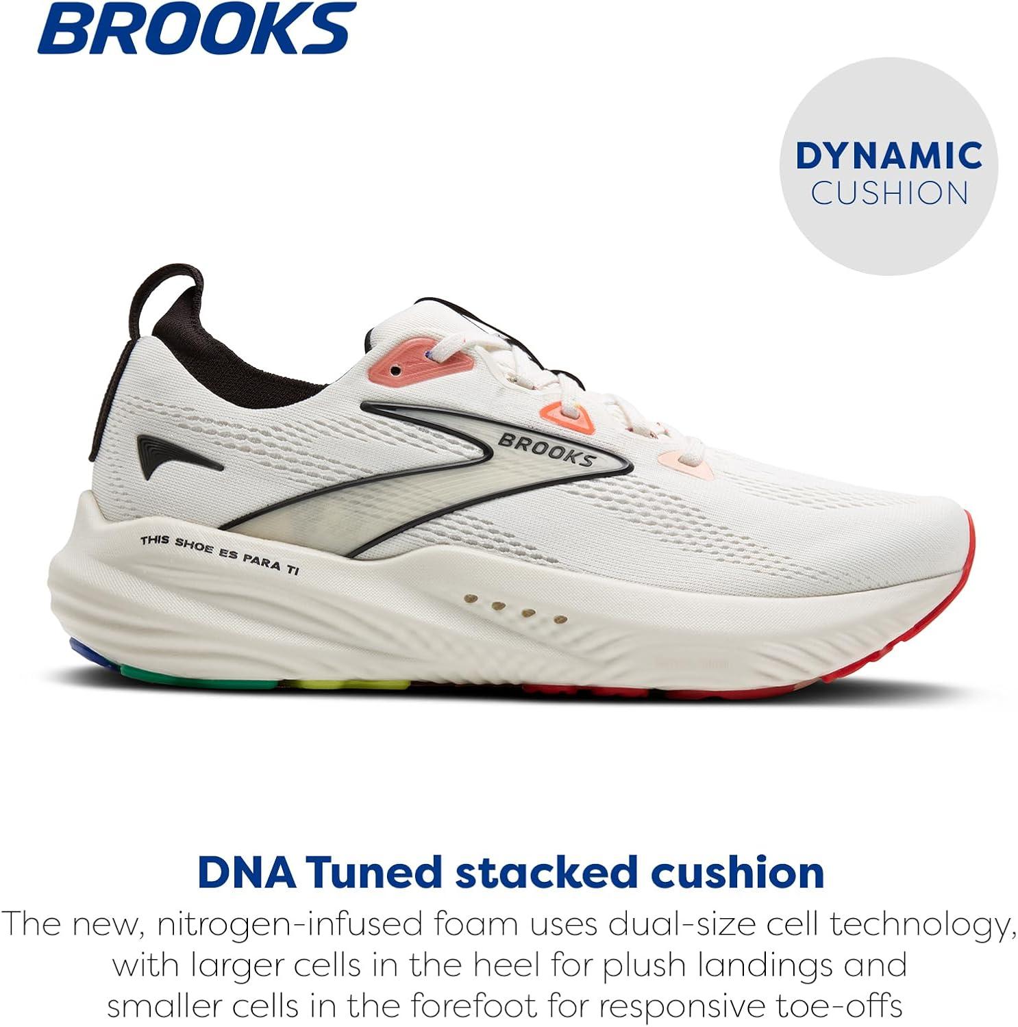 image:imageBrooks Mens Glycerin 22 Neutral Running ShoeCoconutWhite SandBlack