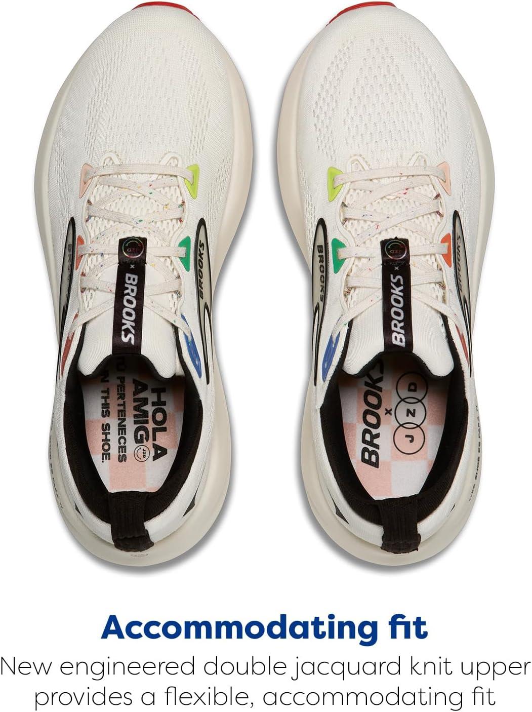 image:imageBrooks Mens Glycerin 22 Neutral Running ShoeCoconutWhite SandBlack