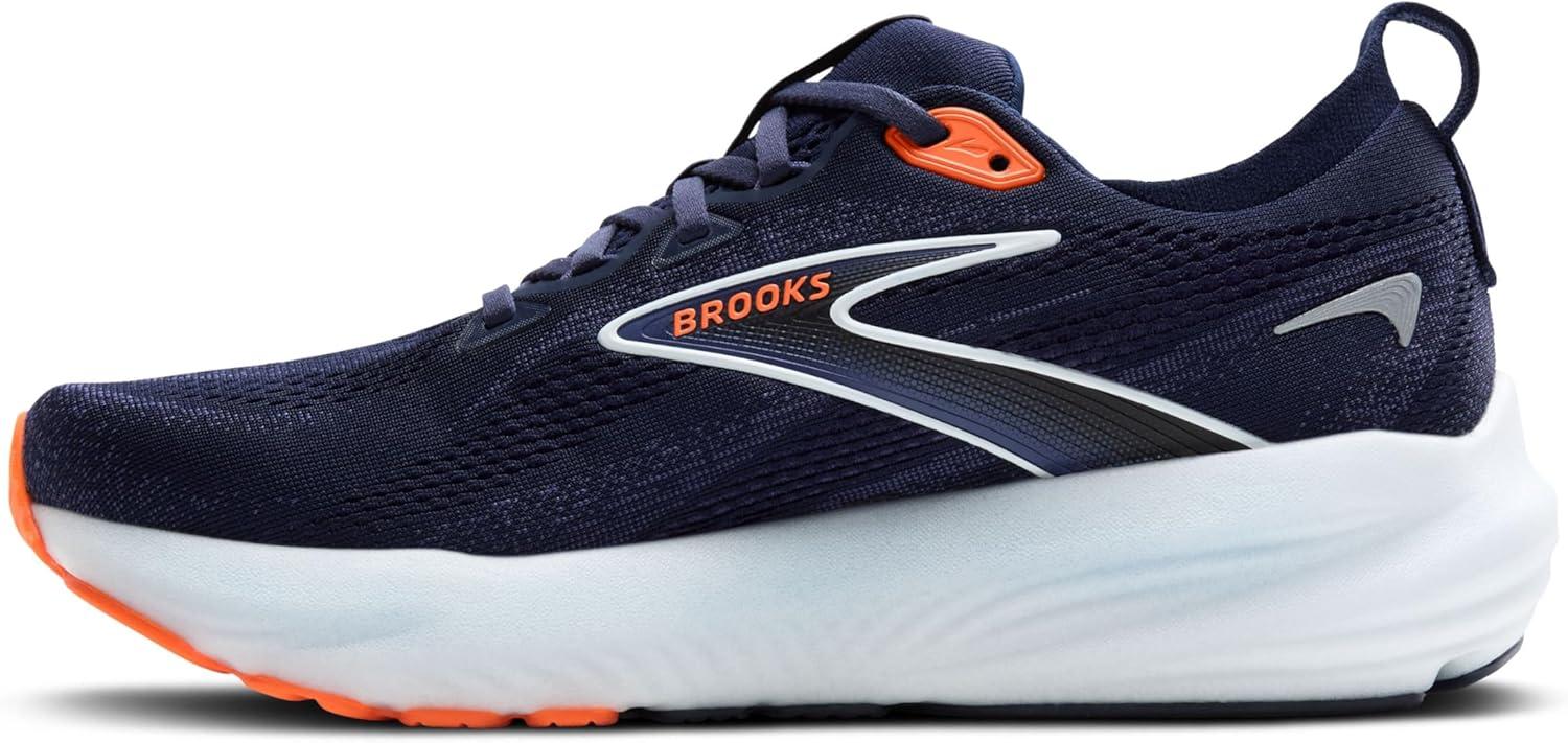 image:imageBrooks Mens Glycerin 22 Neutral Running ShoePeacoatBlue RibbonOrange