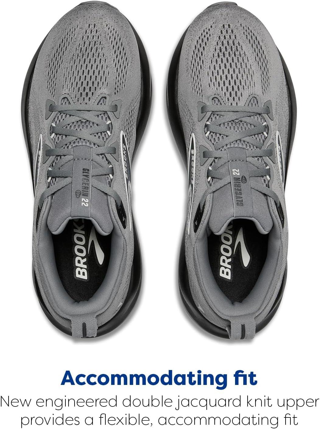image:imageBrooks Mens Glycerin 22 Neutral Running ShoePrimer GrayEbonyBluewash