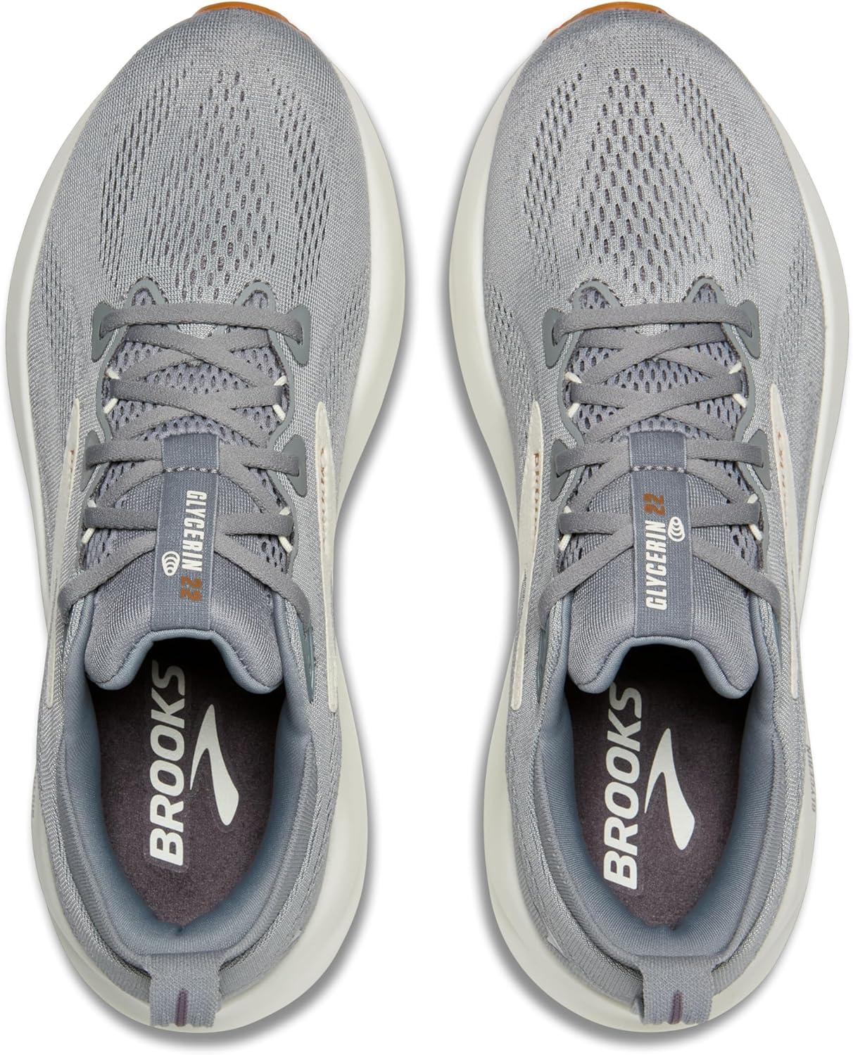 image:imageBrooks Mens Glycerin 22 Neutral Running ShoePrimer GrayGrayHoney Ginger