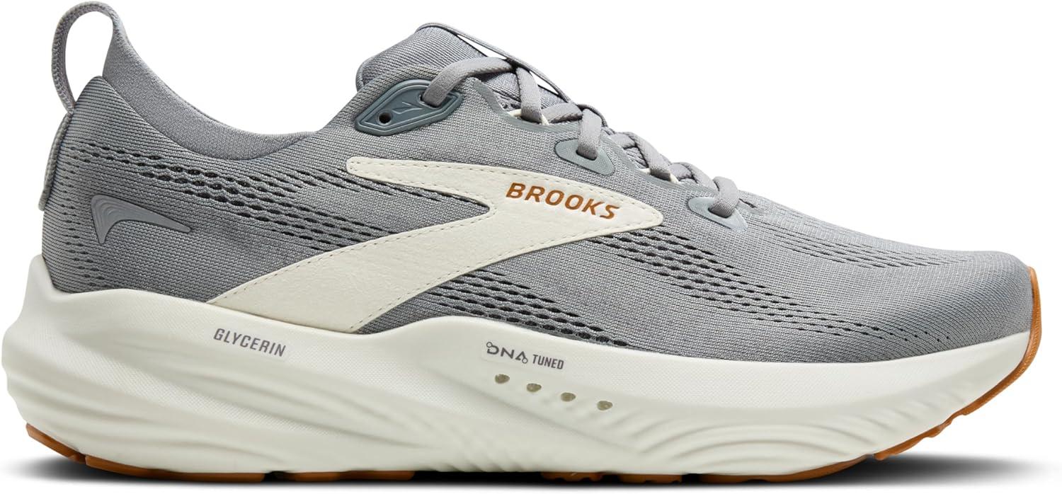 image:imageBrooks Mens Glycerin 22 Neutral Running ShoePrimer GrayGrayHoney Ginger