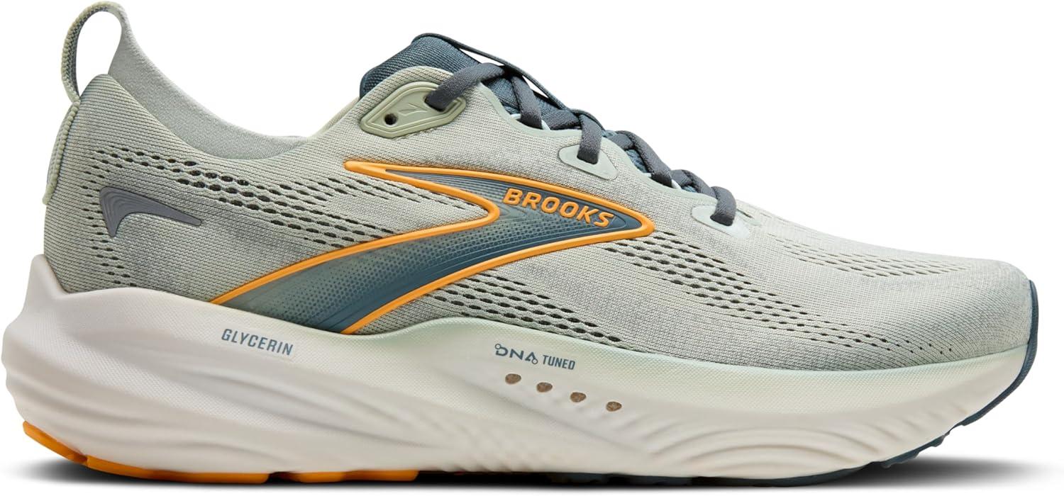 image:imageBrooks Mens Glycerin 22 Neutral Running ShoeSmokeStormyOrange