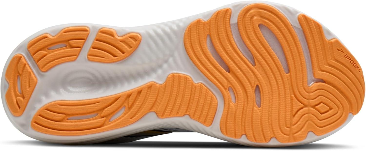 image:imageBrooks Mens Glycerin 22 Neutral Running ShoeWhiteCobaltOrange