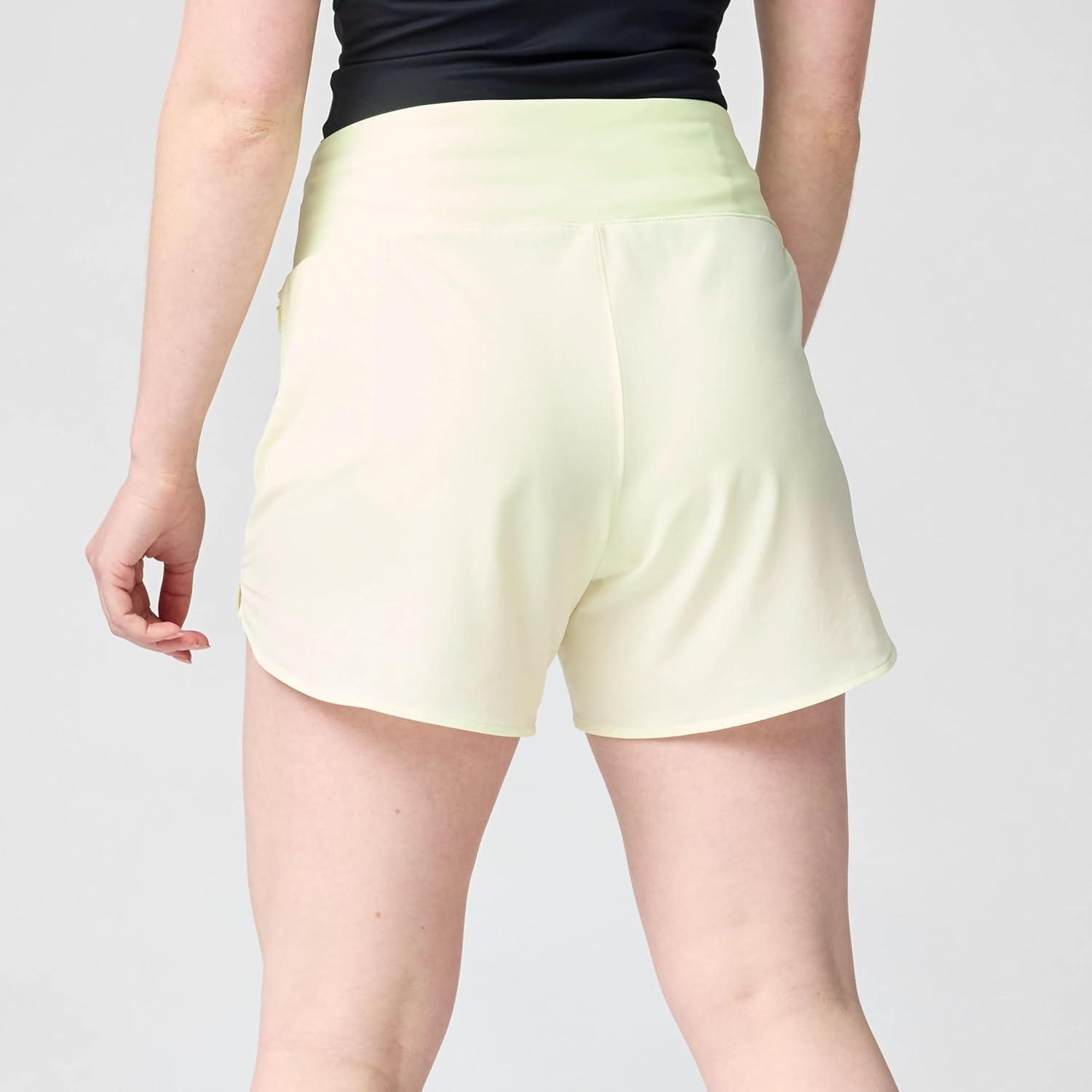 image:imageBrooks Womens Chaser 5quot Short 20 HighRise Athletic Shorts with Adjustable Waistband Secure Storage ampamp Stretch FabricLuminary