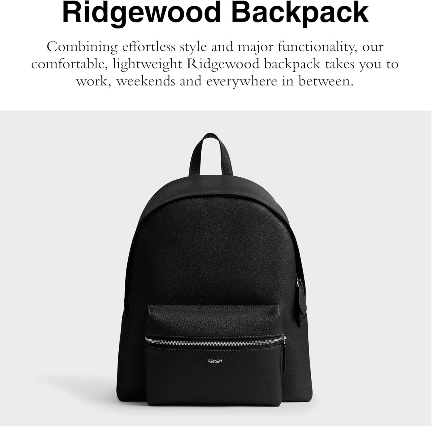 image:imageCOACH Ridgewood Backpack BlackBlack