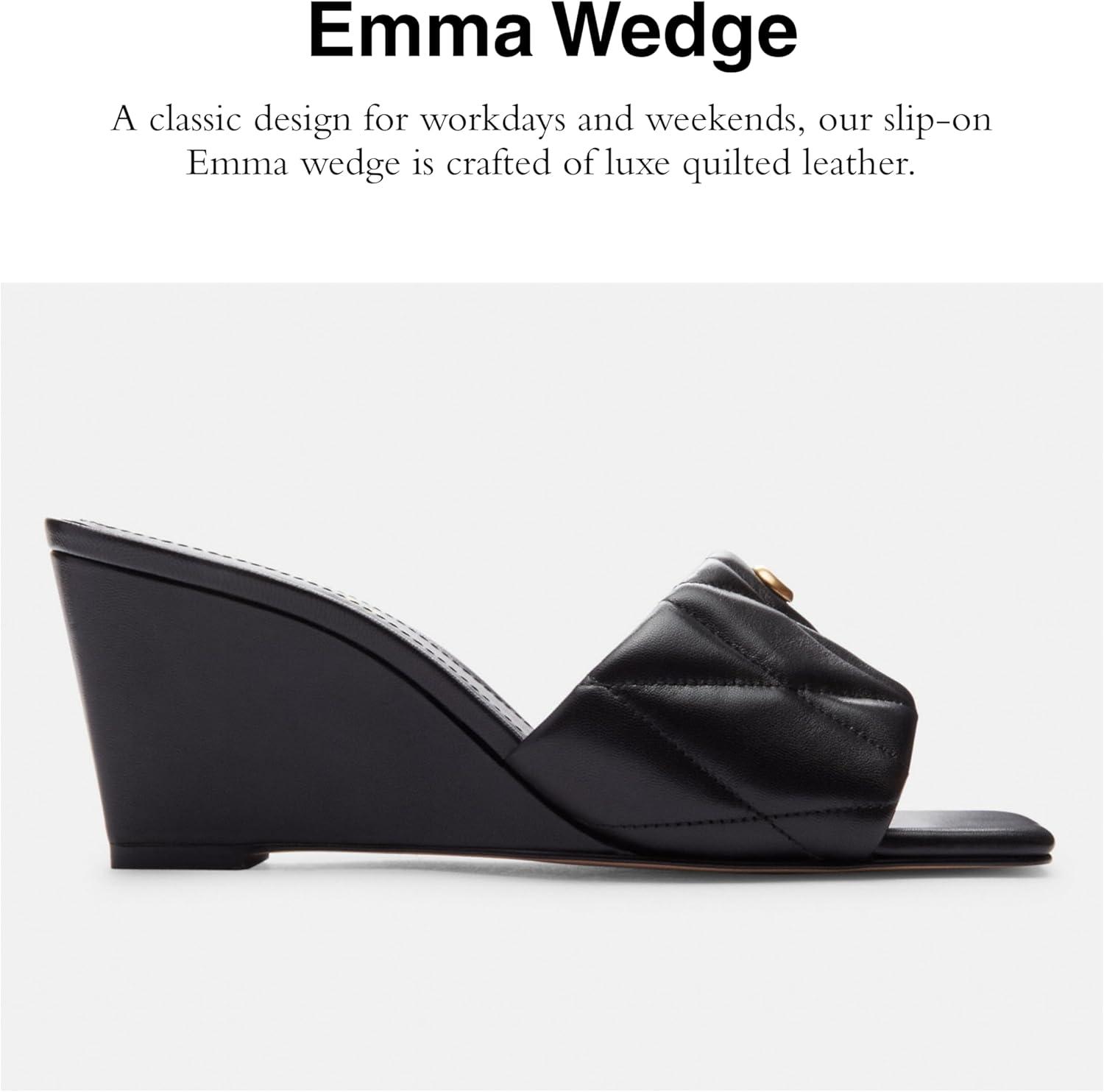 image:imageCOACH womens Emma WedgeBlack