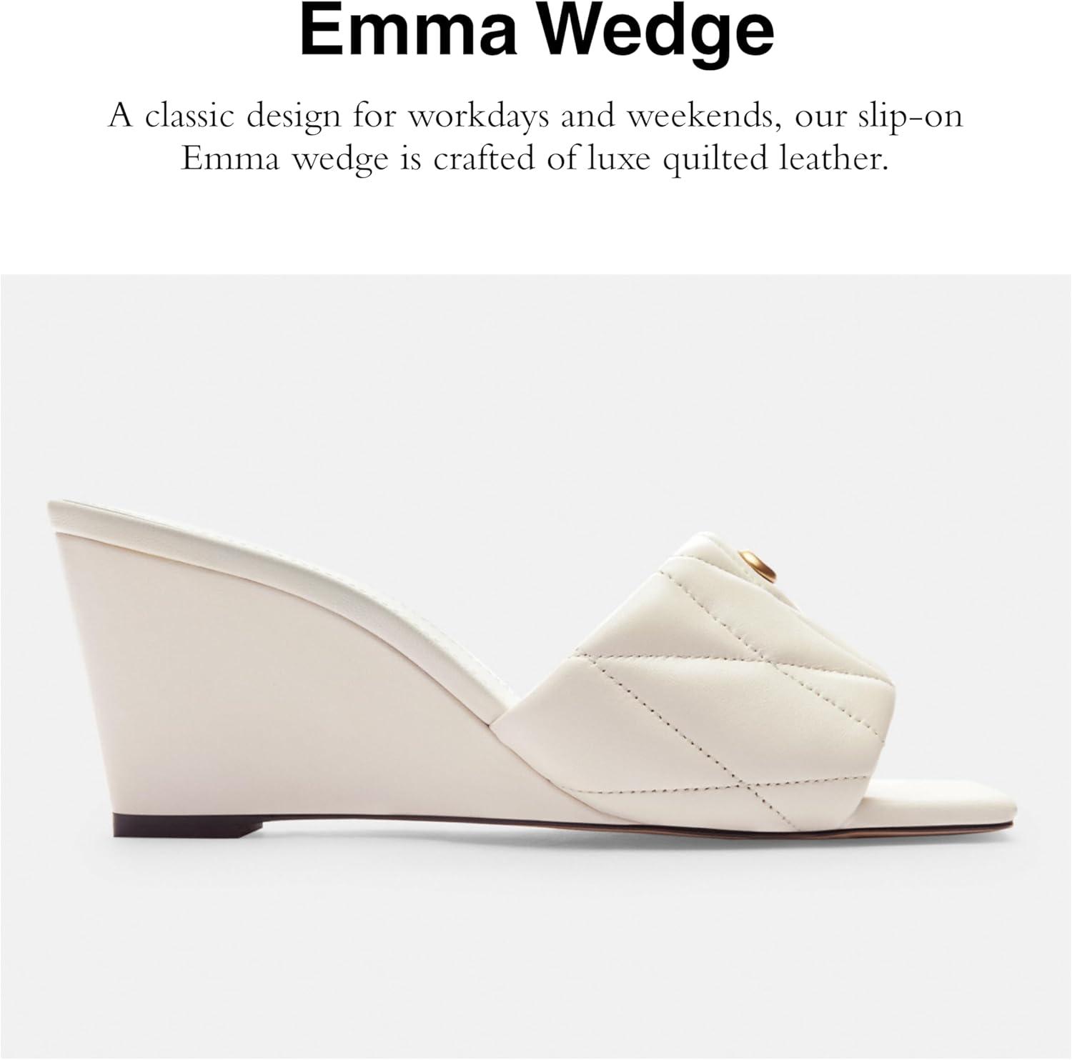 image:imageCOACH womens Emma WedgeChalk