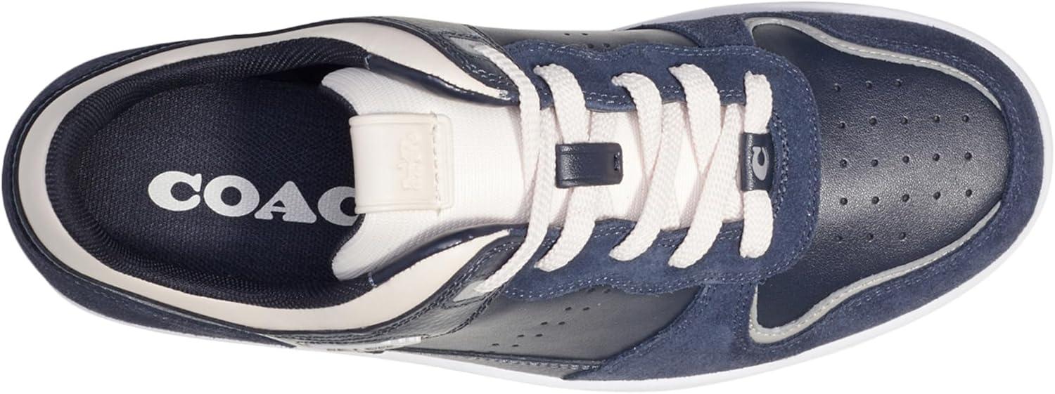 image:imageCoach Mens C201 Mixed Material SneakerMidnight Navy