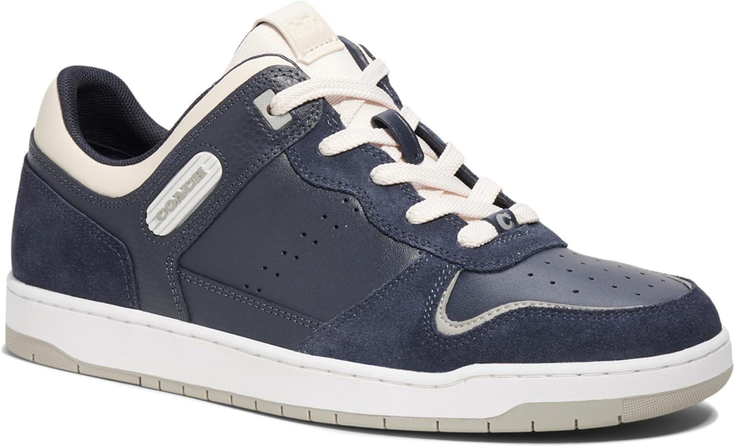 image:imageCoach Mens C201 Mixed Material SneakerMidnight Navy