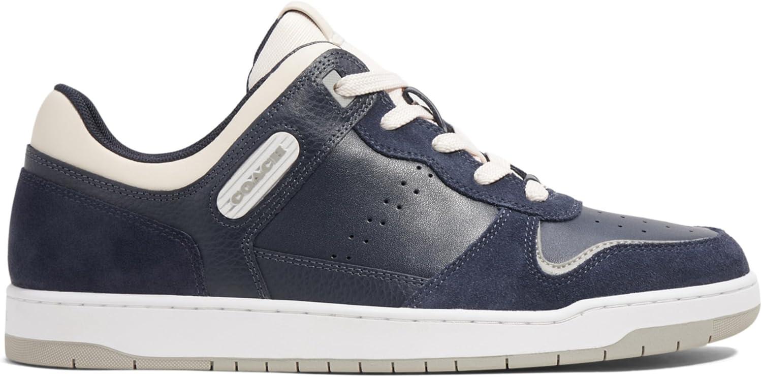 image:imageCoach Mens C201 Mixed Material SneakerMidnight Navy