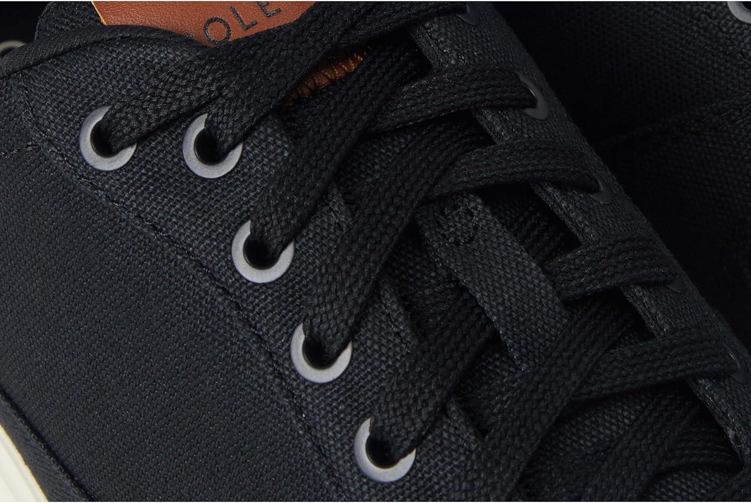 image:imageCole Haan Mens Grand Crosscourt Daily Turf SneakerBlackBritish TanIvory