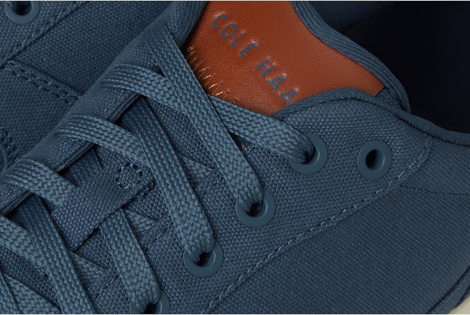 image:imageCole Haan Mens Grand Crosscourt Daily Turf SneakerEnsign BlueBritish TanIvory