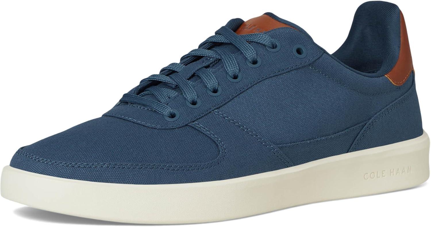 image:imageCole Haan Mens Grand Crosscourt Daily Turf SneakerEnsign BlueBritish TanIvory