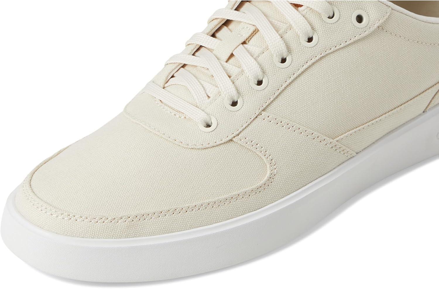 image:imageCole Haan Mens Grand Crosscourt Daily Turf SneakerIvoryNaturalOptic White