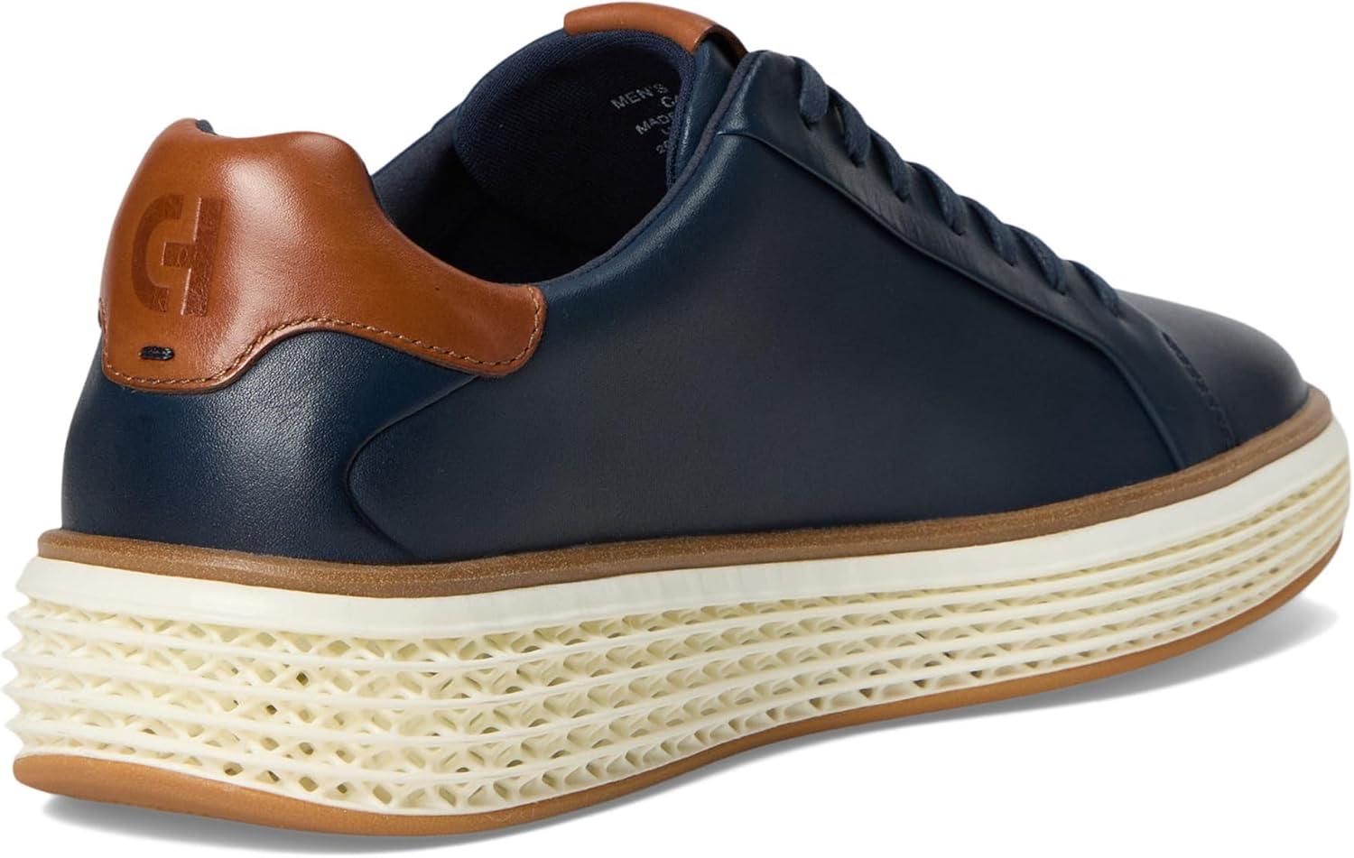 image:imageCole Haan Mens Grandpro Court SkyweaveNavy BlazerBrit TanIvory