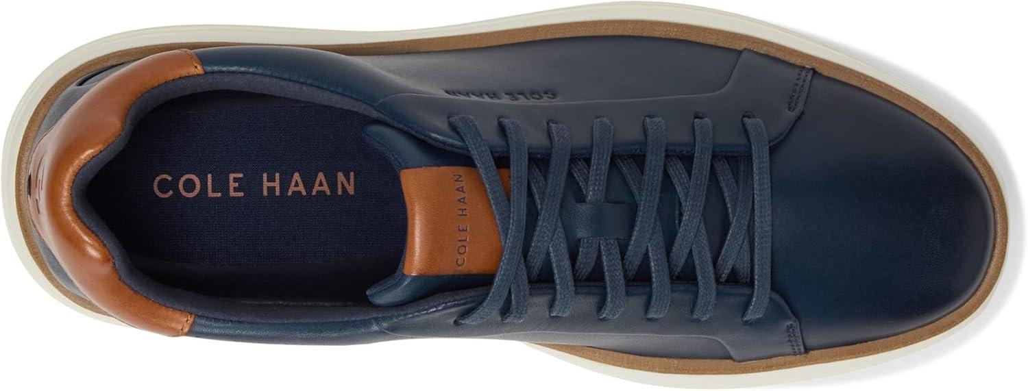 image:imageCole Haan Mens Grandpro Court SkyweaveNavy BlazerBrit TanIvory
