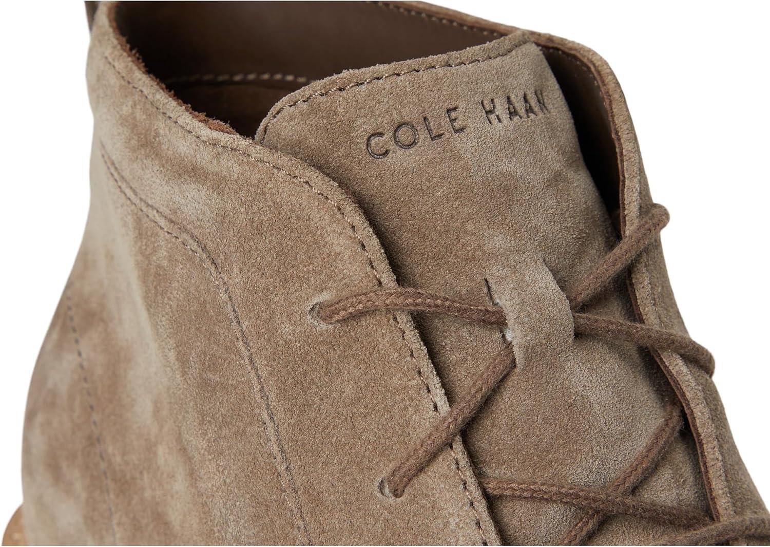 image:imageCole Haan Mens Morse Grand Chukka BootsMorel SuedeIvory