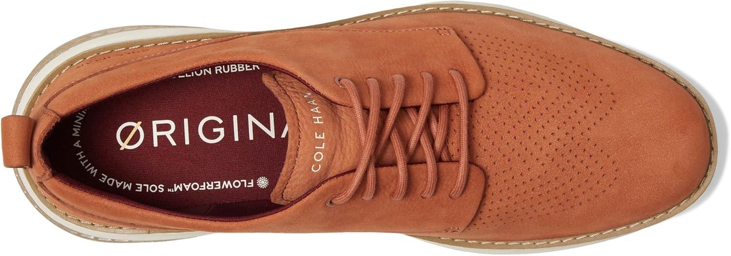 image:imageCole Haan Mens Originalgrand Energy Weave Plain Toe OxfordAuburn NubuckIvoryGum