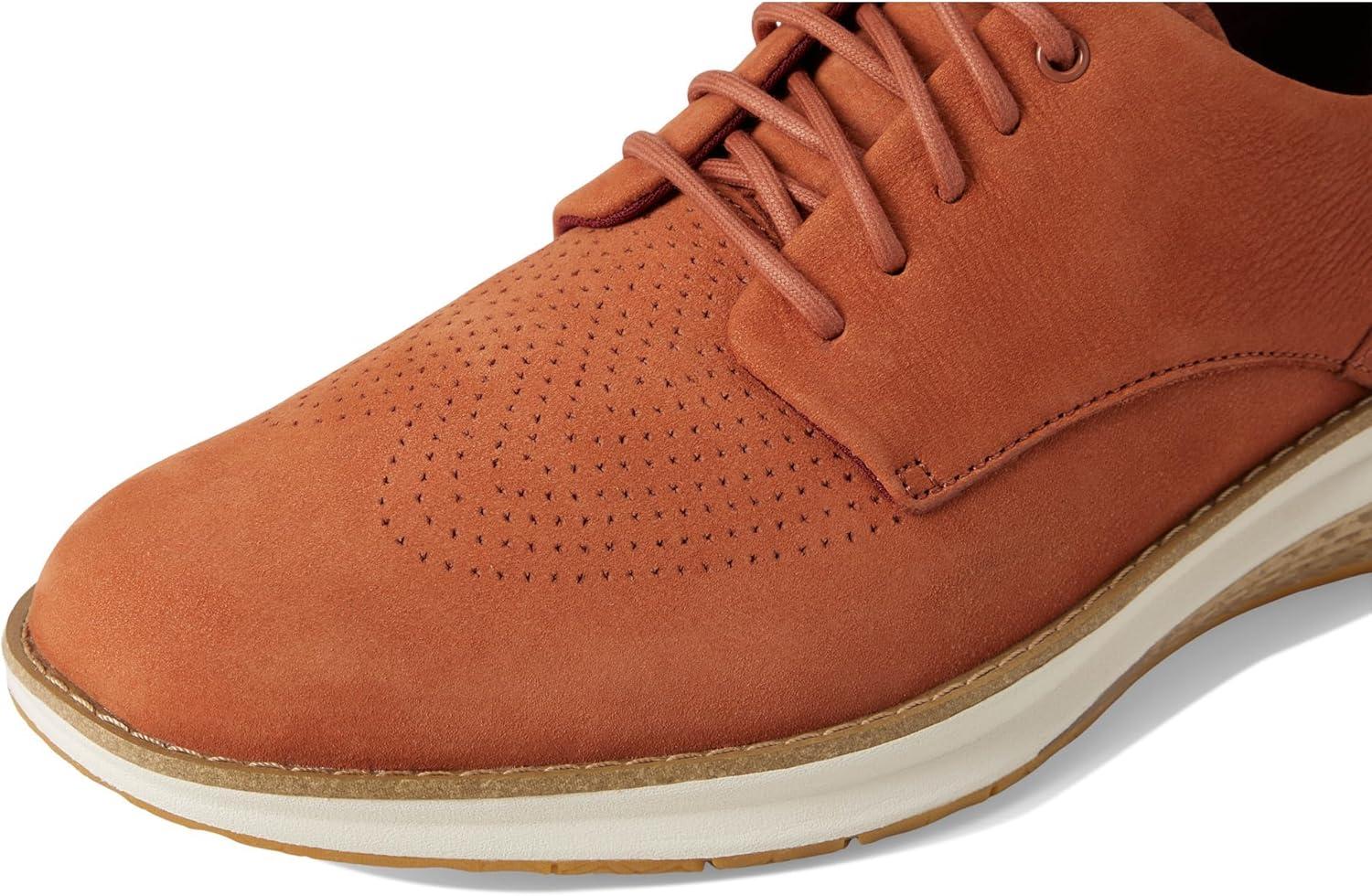 image:imageCole Haan Mens Originalgrand Energy Weave Plain Toe OxfordAuburn NubuckIvoryGum