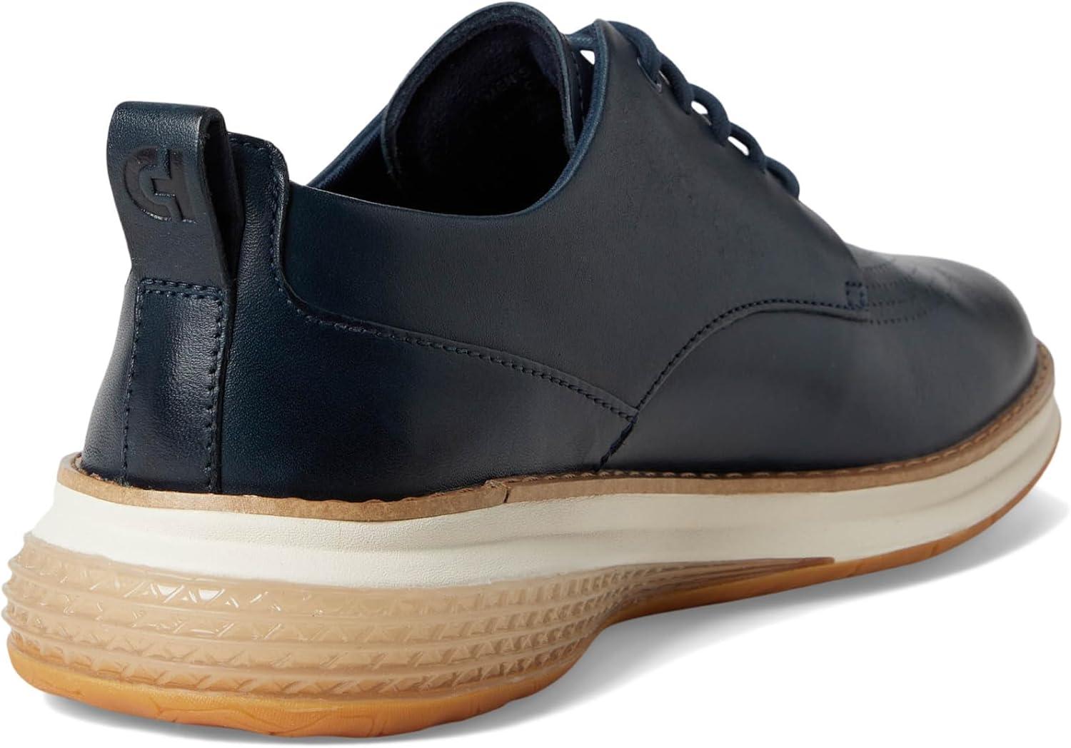 image:imageCole Haan Mens Originalgrand Energy Weave Plain Toe OxfordNavy BlazerIvoryDark Gum