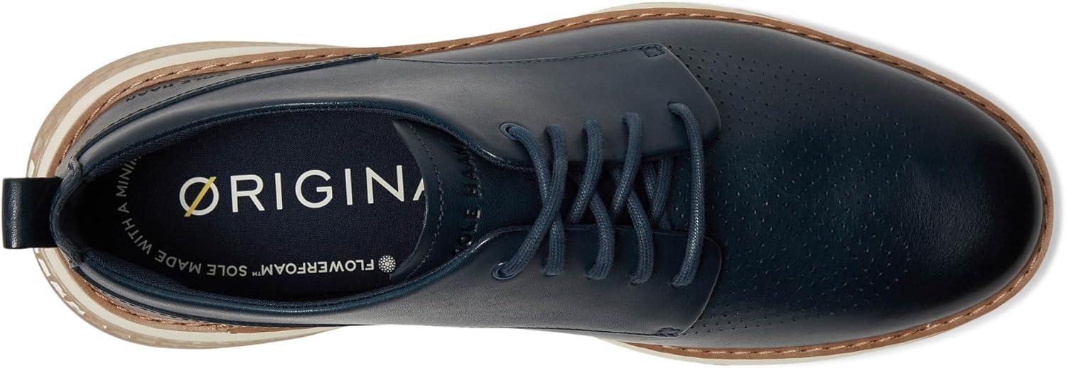 image:imageCole Haan Mens Originalgrand Energy Weave Plain Toe OxfordNavy BlazerIvoryDark Gum