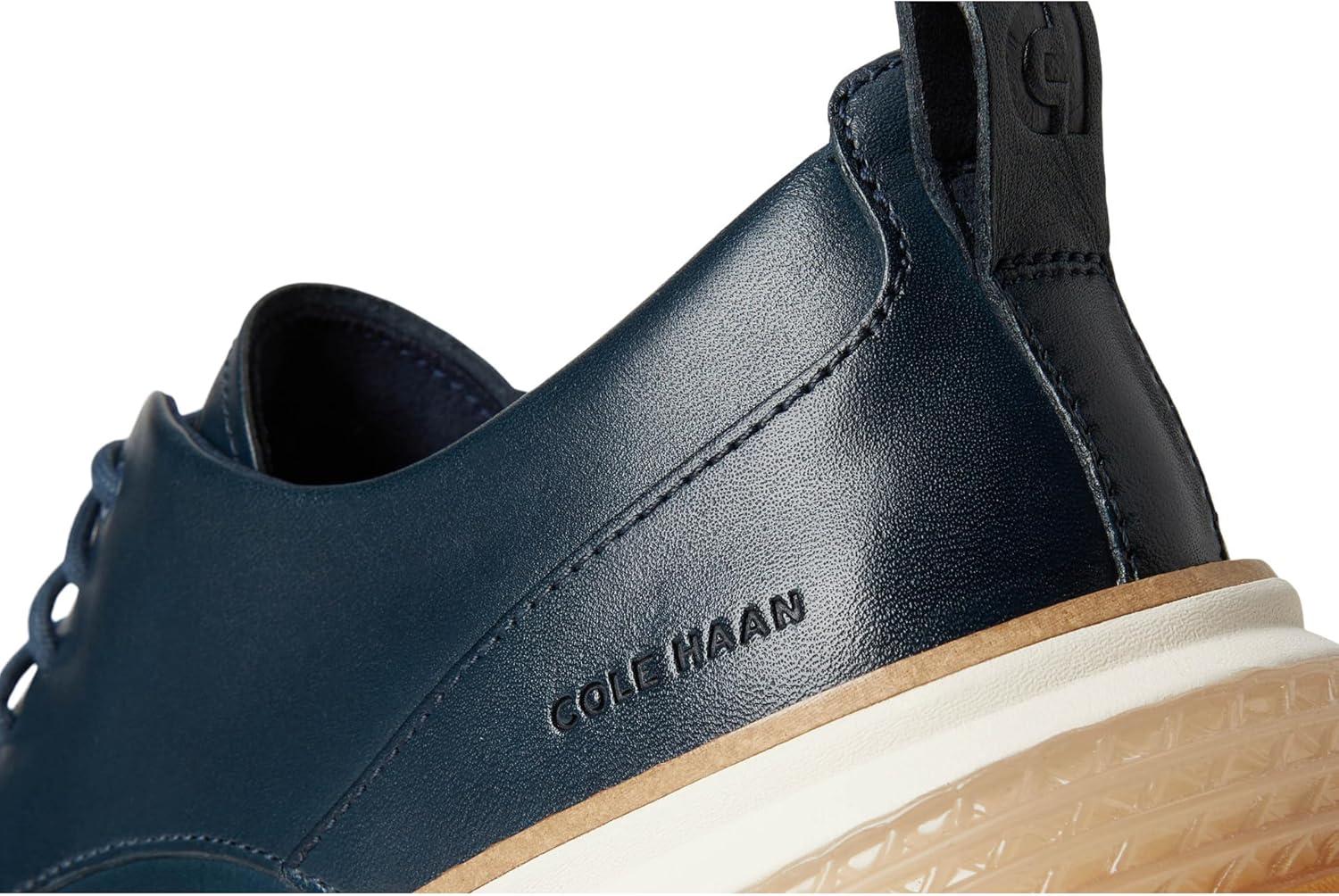 image:imageCole Haan Mens Originalgrand Energy Weave Plain Toe OxfordNavy BlazerIvoryDark Gum