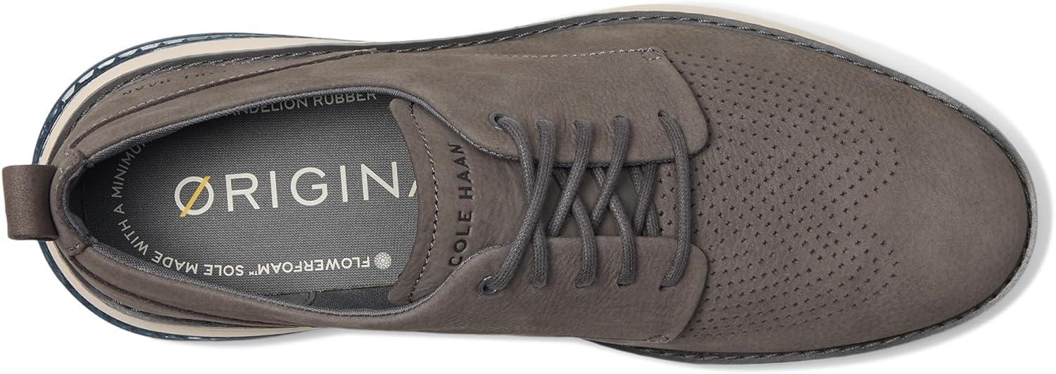 image:imageCole Haan Mens Originalgrand Energy Weave Plain Toe OxfordStorm Cloud NubuckIndian TealIvory