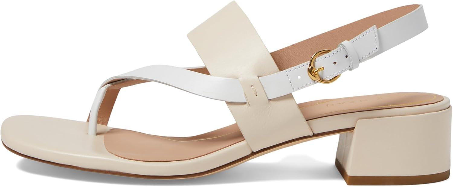 image:imageCole Haan Womens Anica Lux Block Heel Heeled SandalSandollar LtrWhite Ltr