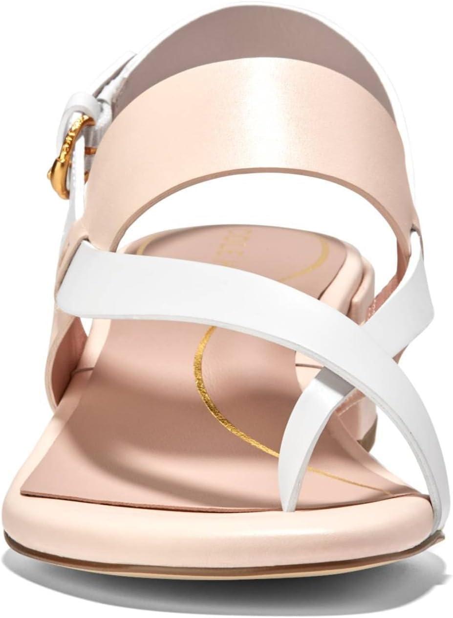 image:imageCole Haan Womens Anica Lux Block Heel Heeled SandalSandollar LtrWhite Ltr