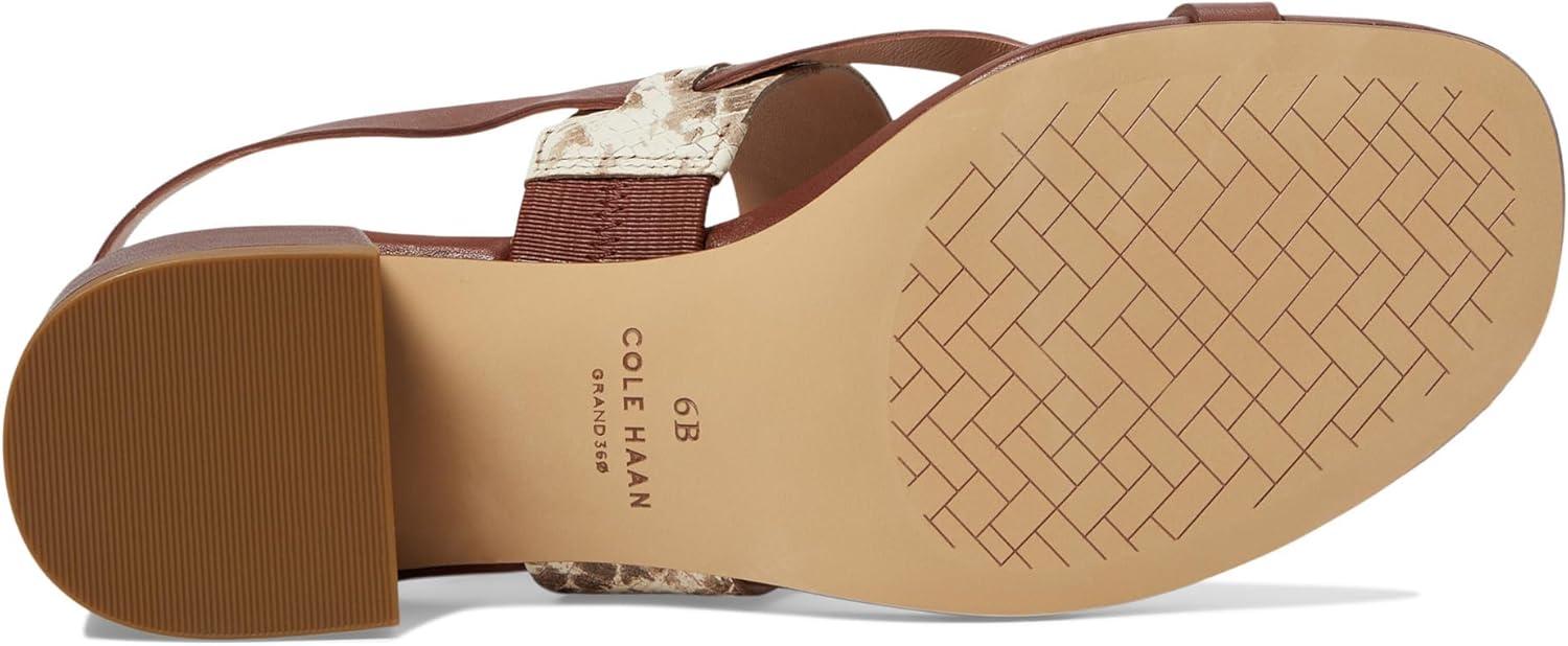 image:imageCole Haan Womens Anica Lux Block Heel Heeled SandalSandollar Prt Soho Snake Ltr